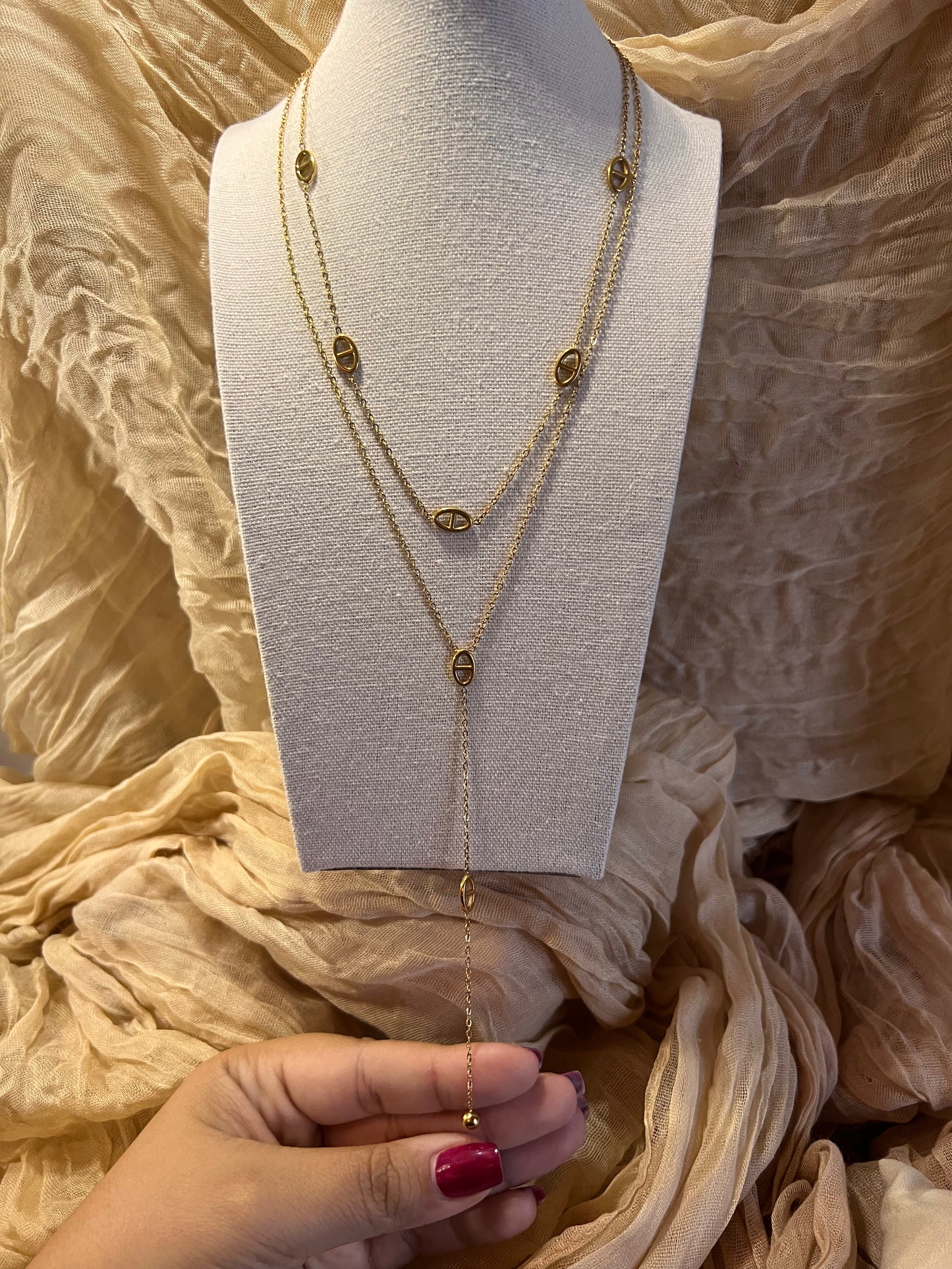 Ensemble Double Colliers Sabria