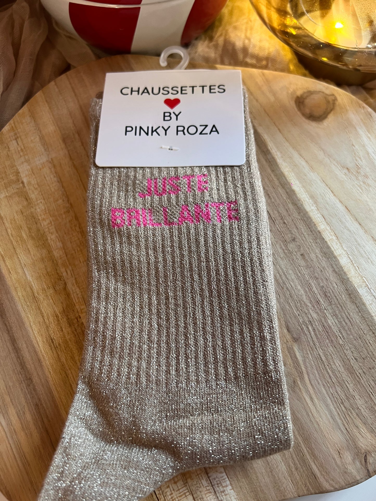 Chaussettes à Paillettes - Juste Brillante -