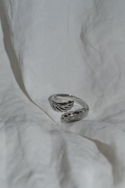 Bague Argentée Ailes
