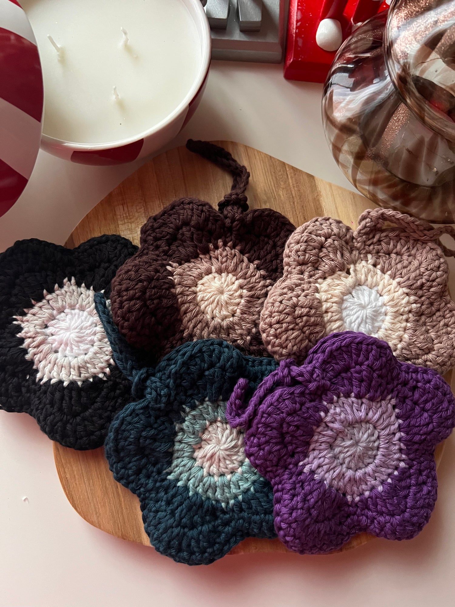 Accessoires fait mains au crochet