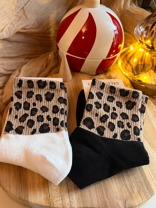 Chaussettes Leopard