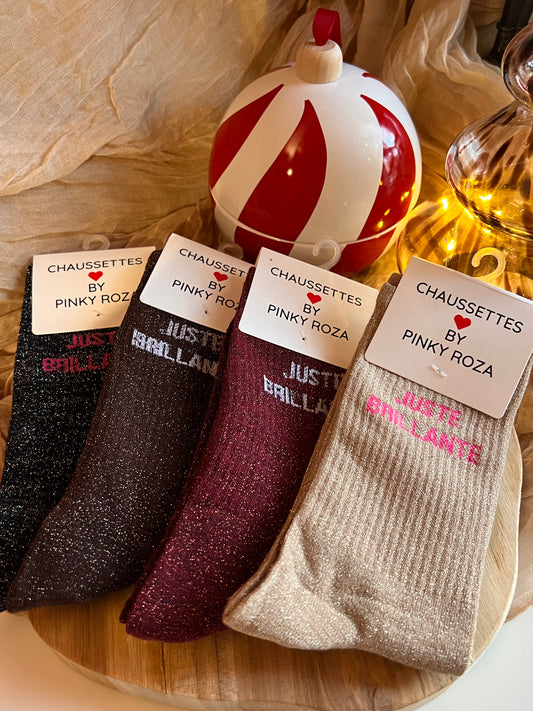 Chaussettes à Paillettes - Juste Brillante -