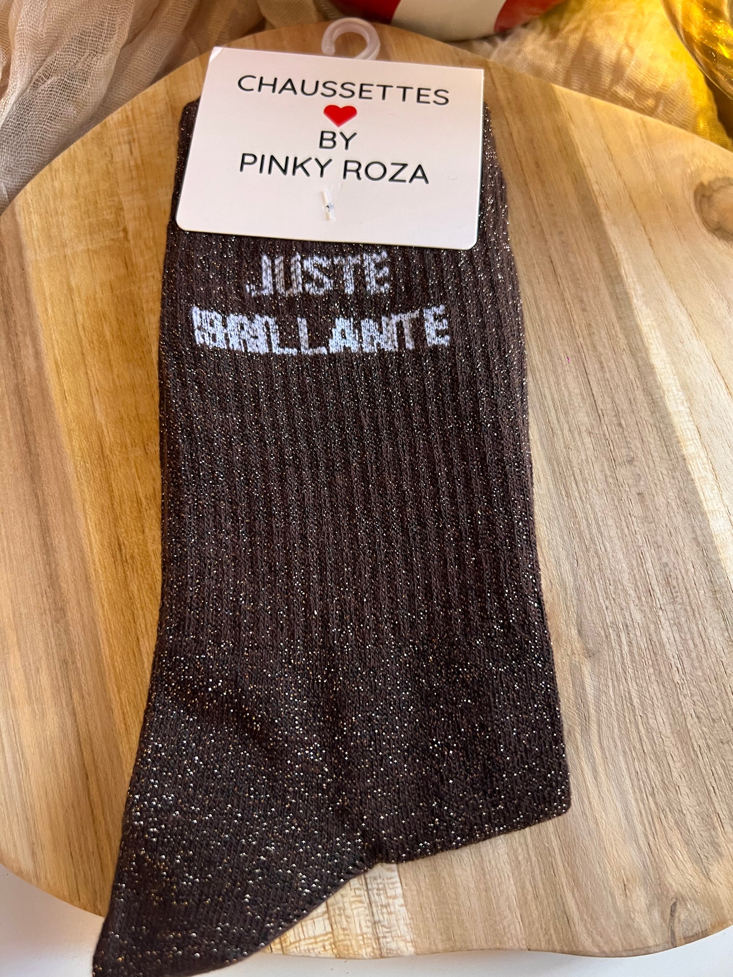 Chaussettes à Paillettes - Juste Brillante -