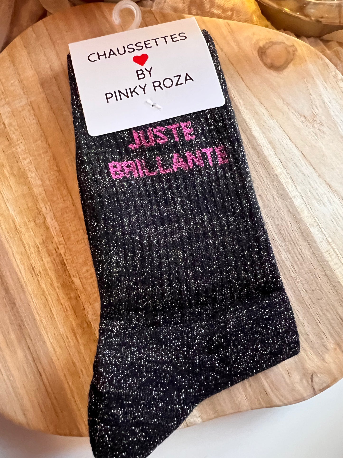 Chaussettes à Paillettes - Juste Brillante -