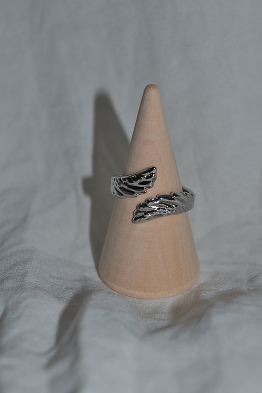 Bague Argentée Ailes